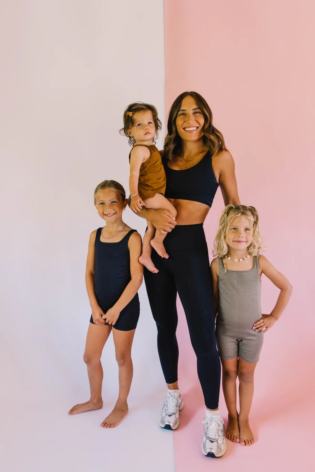 Andrea with her three daughters